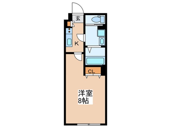 ﾌﾞﾗｲｽﾞ高井戸DUEの物件間取画像